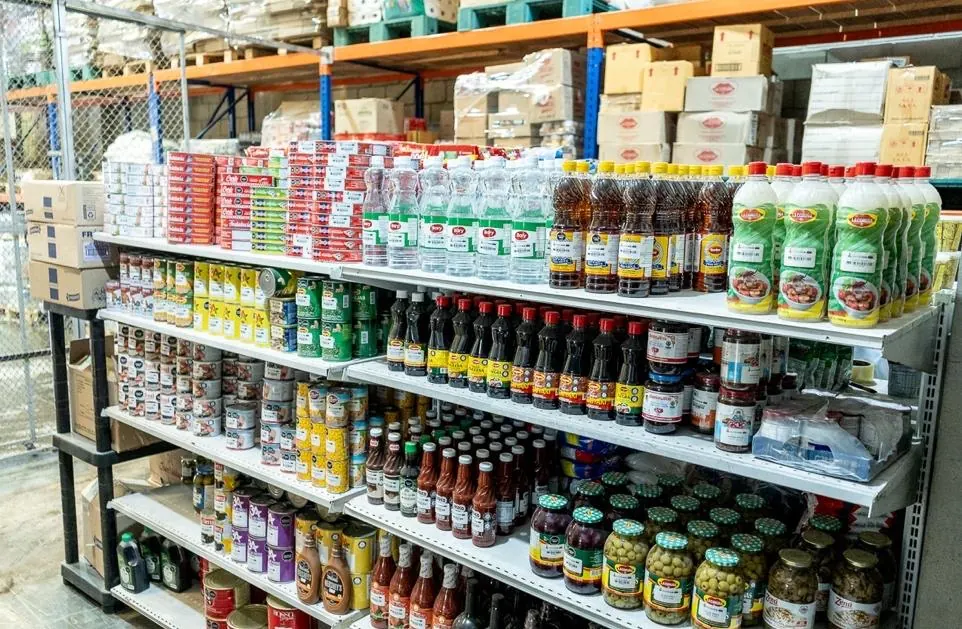 Provisions stocked in our Cartagena warehouse